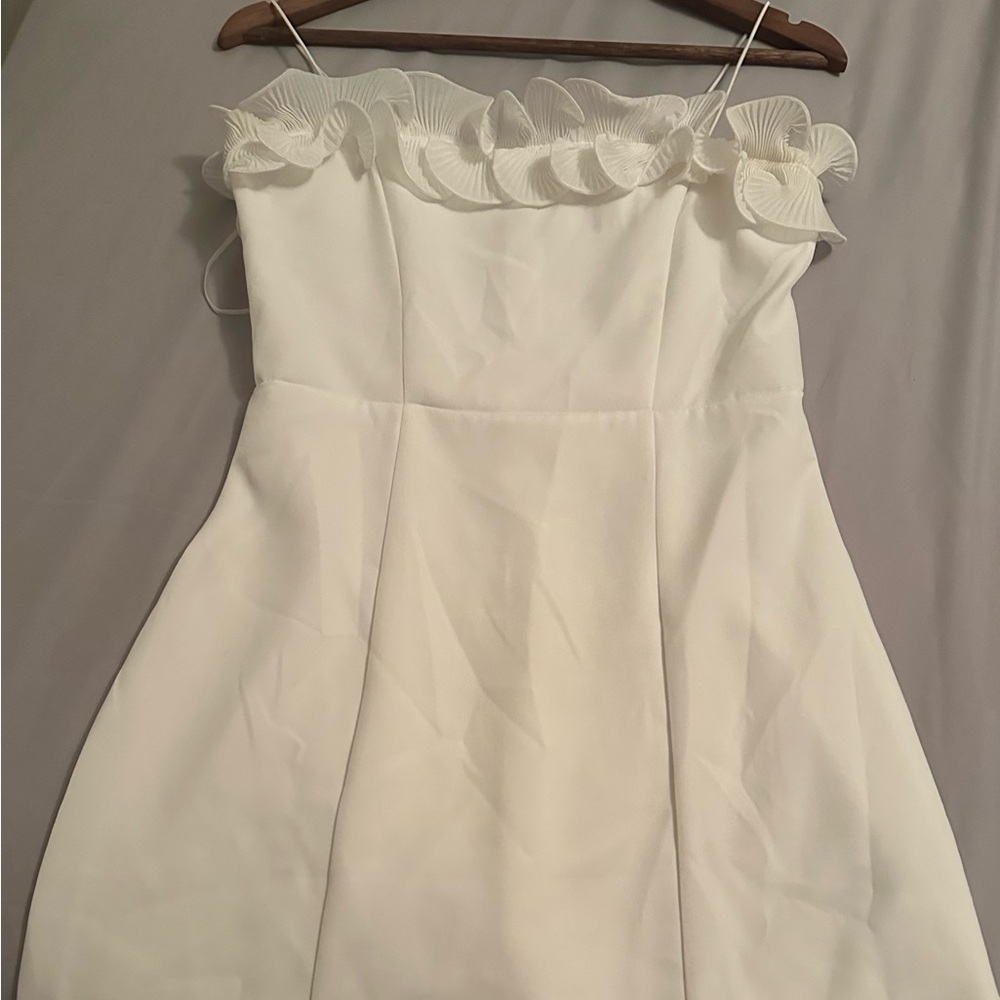 White Glam Dress, bought for homecoming dress